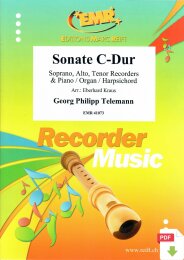 Sonate C-Dur - Georg Philipp Telemann - Eberhard Kraus
