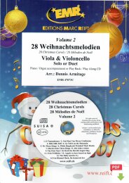 28 Weihnachtsmelodien Vol. 2 - Dennis Armitage (Arr.)