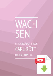 In wachsenden Ringen - Carl Rütti