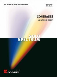 Contrasts - for Trombone Solo and Brass Band - Jan Van...