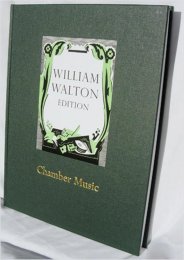 Chamber Music - Hardback - William Walton