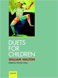 Duets For Children - Piano duets - William Walton
