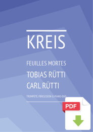 Feuilles Mortes (aus Kreis) - Carl Rütti - Tobias...
