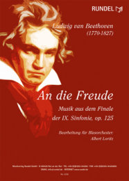 An die Freude - Ludwig van Beethoven - Loritz, Albert