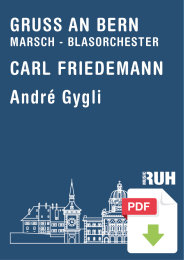 Gruss an Bern (Salut à Berne) - Carl Friedemann -...
