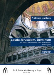 Lauda, Jerusalem, Dominum - Caldara, Antonio