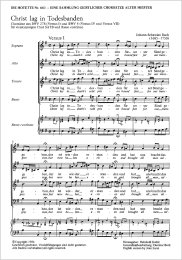 Christ lag in Todesbanden - Bach, Johann Sebastian;...