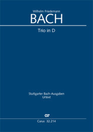 Trio D-Dur - Bach, Wilhelm Friedemann