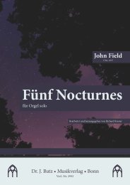 Fünf Nocturnes für Orgel solo - John Field