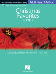 Adult Piano Method - Christmas Favorites Book 2 - Fred...