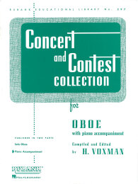 Concert And Contest Collection-Oboe (PA) - Himie Voxman