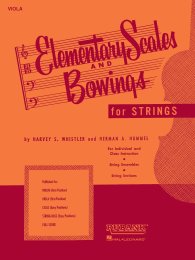 Elementary Scales and Bowings - Viola - Harvey S....
