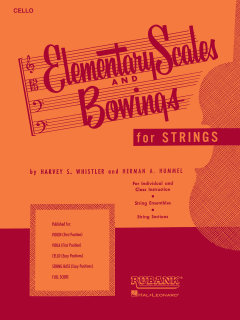 Elementary Scales and Bowings - Cello - Harvey S. Whistler - Herman Hummel