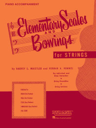 Elementary Scales and Bowings - Pianoaccompaniment -...