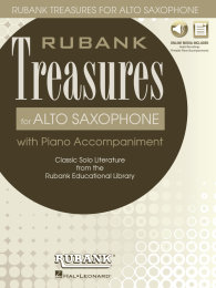 Rubank Treasures for Alto Saxophone - Himie Voxman
