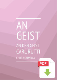An den Geist - Carl Rütti