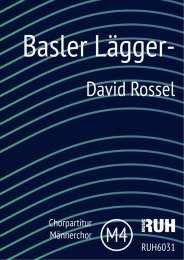 Basler Läggerli - David Rossel