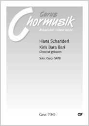 Kiris Bara Bari (Christ ist geboren) - Hans Schanderl