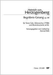 Begräbnis-Gesang - Heinrich von Herzogenberg