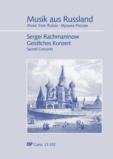 Geistliches Konzert - Sergei Rachmaninow