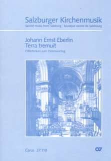 Terra tremuit - Johann Ernst Eberlin - Paul Horn