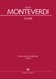 Credidi del Quarto Tuono - Claudio Monteverdi