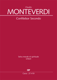 Confitebor Secondo - Claudio Monteverdi