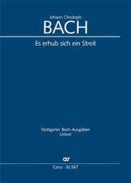 Es erhub sich ein Streit - Johann Bernhard Bach