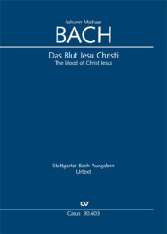 Das Blut Jesu Christi - Johann Michael Bach