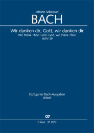 Wir danken dir, Gott, wir danken dir - Johann Sebastian Bach