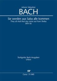 Sie werden aus Saba alle kommen - Johann Sebastian Bach -...