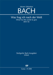 Was frag ich nach der Welt - Johann Sebastian Bach - Paul...