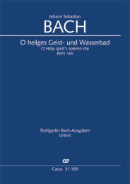 O heilges Geist- und Wasserbad - Johann Sebastian Bach