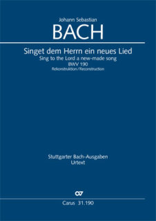 Singet dem Herrn ein neues Lied - Johann Sebastian Bach - Masato Suzuki - Masaaki Suzuki