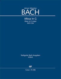 Missa in G - Johann Sebastian Bach - Paul Horn