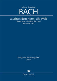 Jauchzet dem Herrn, alle Welt - Johann Sebastian Bach -...