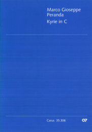 Kyrie in C - Marco Gioseppe Peranda - Johann Sebastian Bach