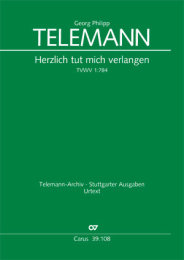 Herzlich tut mich verlangen - Georg Philipp Telemann -...