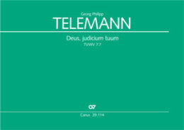 Deus, judicium tuum - Georg Philipp Telemann