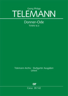 Donner-Ode - Georg Philipp Telemann - Sven Hiemke