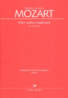 Inter natos mulierum - Wolfgang Amadeus Mozart - Eberhard Kraus