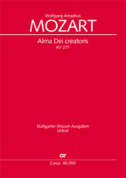 Alma Dei creatoris - Wolfgang Amadeus Mozart