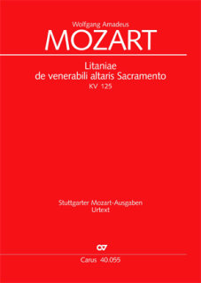 Litaniae de venerabili altaris Sacramento in B - Wolfgang Amadeus Mozart - Walter Heinz Bernstein