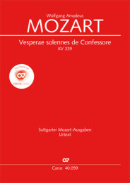 Vesperae solennes de Confessore - Wolfgang Amadeus Mozart