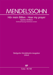 Hör mein Bitten - Felix Mendelssohn Bartholdy