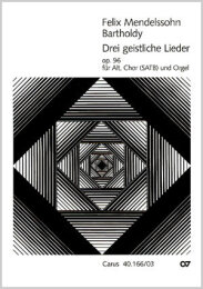 Hymne; Drei geistliche Lieder und Fuge - Felix...