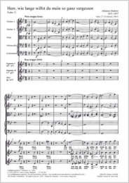 Der 13. Psalm - Johannes Brahms