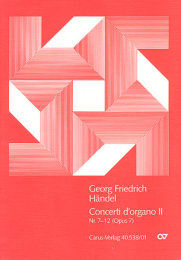 Concerti dorgano Nr.7-12 - Georg Friedrich Händel