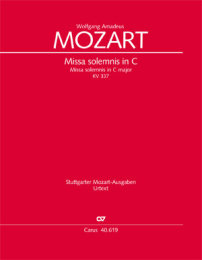 Missa solemnis in C - Wolfgang Amadeus Mozart - Eberhard...