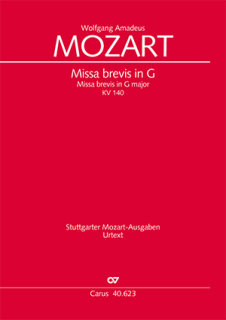 Missa brevis in G - Wolfgang Amadeus Mozart - Willi Schulze